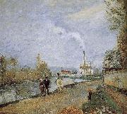 Schwartz of Schwartz Metaponto River, Camille Pissarro